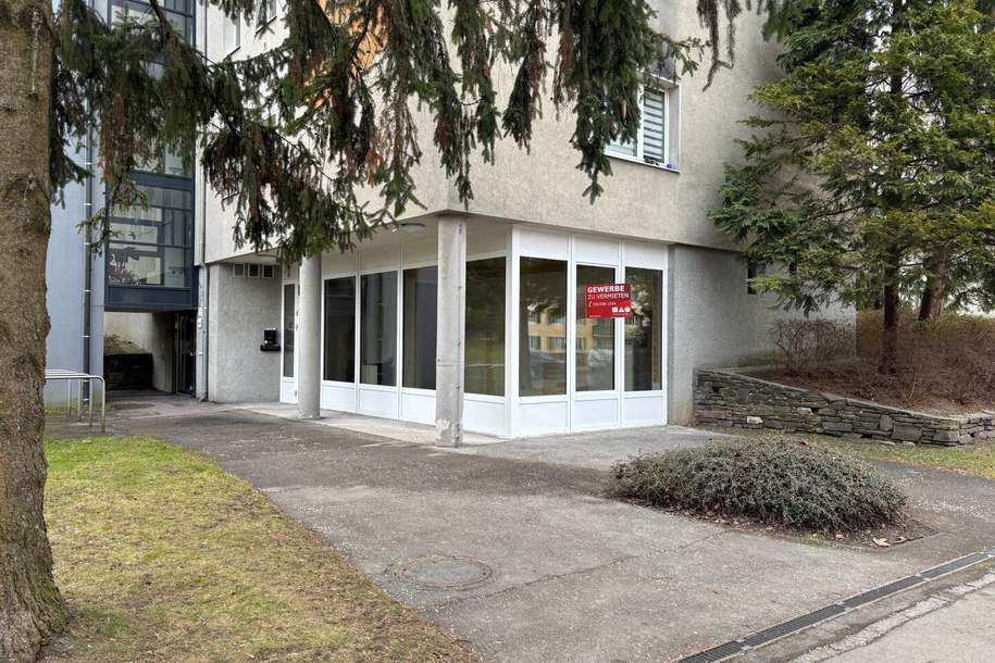 NEU (maßgeschneidert) sanierte Geschäfts-/Büro-/Ordinationsfläche mit XL-Schaufenstern - 1A Preis-/Leistung, direkt neben dem (Vital-)Zentrum Muldenstraße!, Gewerbeobjekt-miete, 769,94,€, 4020 Linz(Stadt)