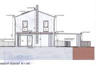 Neubau- Wohnhaus in sehr guter Lage mit Terrasse und Garten sowie zwei Carports