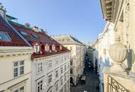 Nähe Stephansplatz: 3 Zimmer Altbaumiete mit französischem Balkon