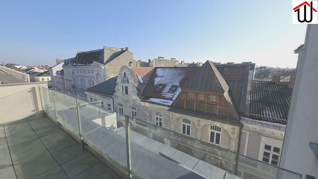 Helle Dachgeschosswohnung in St. Pöltner Innenstadt
