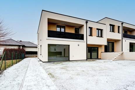 Traumhafte Doppelhaushälfte in Katzelsdorf – 5 Zimmer, Loggia, KFZ-Garage, voll unterkellert!, Haus-kauf, 599.000,€, 3434 Tulln