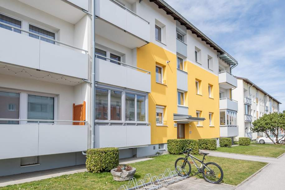 Helle &amp; freundliche 3-Zimmerwohnung mit Loggia, Wohnung-kauf, 149.000,€, 4202 Urfahr-Umgebung