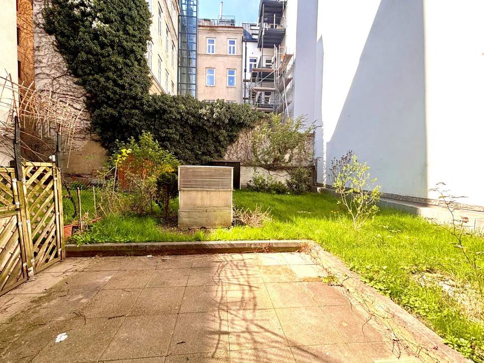 Charmante 4-Zimmer Gartenwohnung mitten in der Stadt