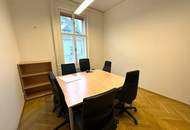 KLIMATISIERTES 139 m2 ALTBAUBÜRO - KANZLEI, 3 Zimmer, Komplettküche, 2 Bäder, Parketten, Gonzagagasse, U2/U4-Nähe