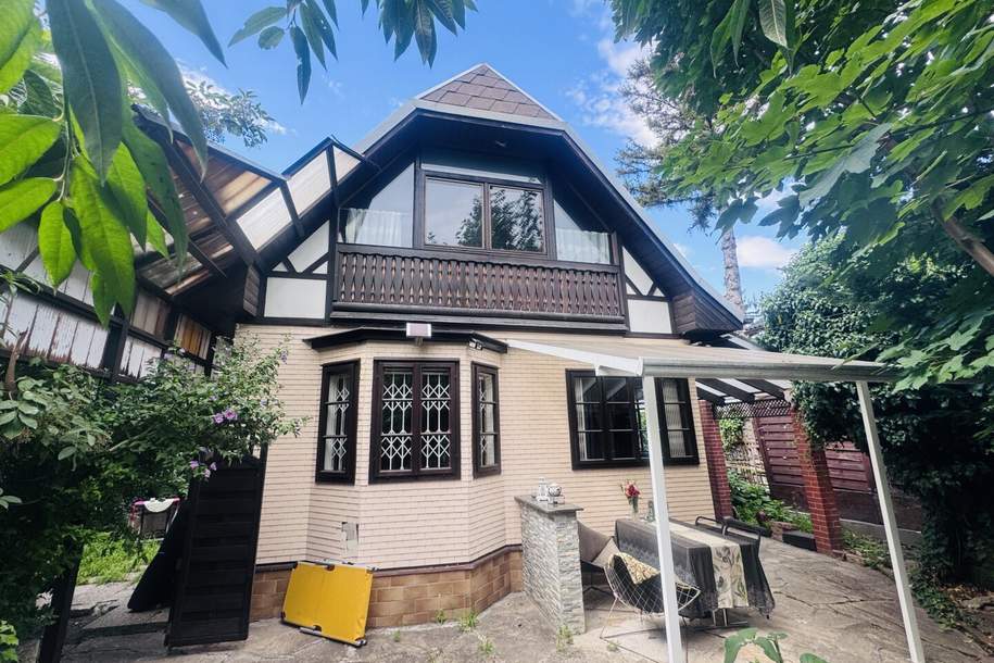 IHR RÜCKZUGSORT AN DER ALTEN DONAU - CHARMANTES HAUS AUF EIGENGRUND, Haus-kauf, 568.000,€, 1220 Wien 22., Donaustadt
