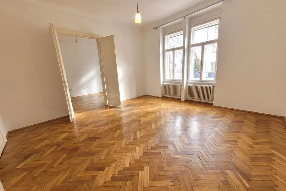 Besichtigungstermine ausgebucht! 3-Zimmer-Altbauwohnung in der Heinrichstraße - WG-tauglich!, Wohnung-miete, 1.024,81,€, 8010 Graz(Stadt)