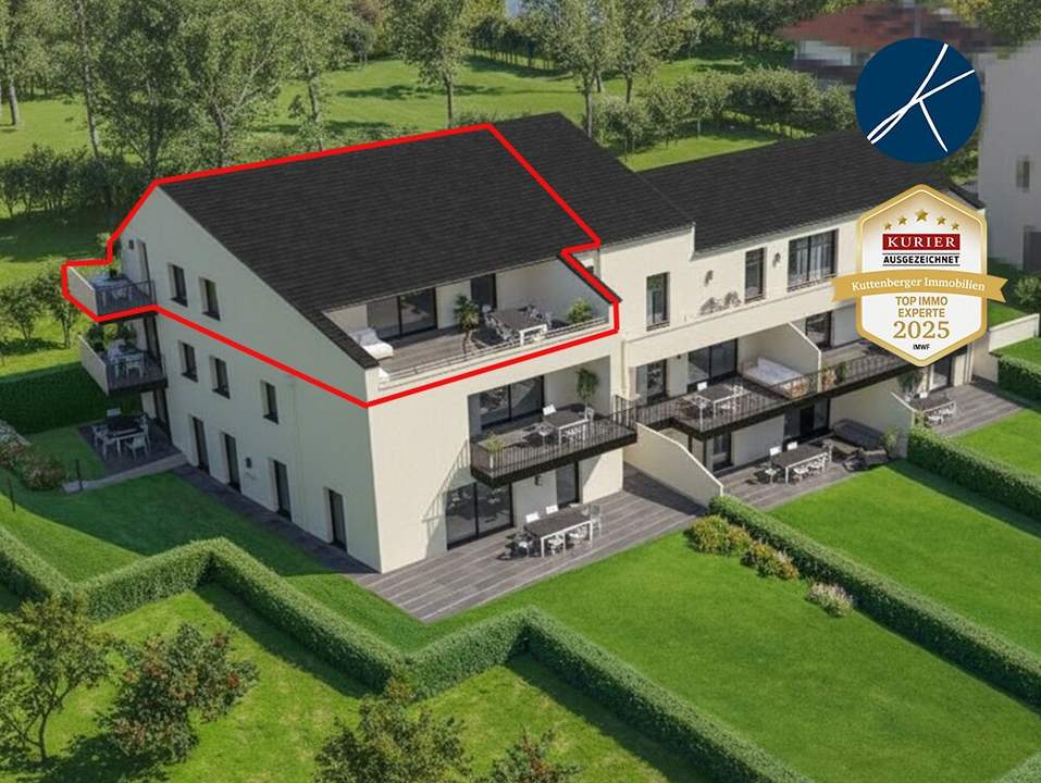 Großzügiger Dachgeschoßtraum mit 58m² Terrasse (Top 10) - Neubauprojekt am Kremser Steindl