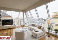 Erstbezug! Dachgeschosswohnung mit 44 m² großer Dachterrasse in bester Lage - Nähe Kutschkermarkt