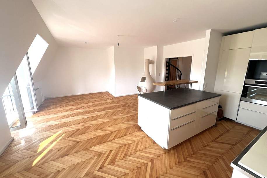 Renovierte, sofort bezugsfertige 4-Zimmer DG-Maisonette mit Terrasse und unverbaubarem Weitblick!, Wohnung-kauf, 485.000,€, 2344 Mödling