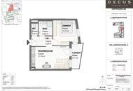 2 ZIMMER | AB AUGUST | LOGGIA | KARMELITERHOF - IM HERZEN DER STADT | SUPER ANBINDUNG
