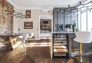 The essence of Vienna - Exklusives Altbaujuwel am Naschmarkt – 167 m² zeitlose Eleganz, kuratierte Designkunst und Blick auf Wiens neuen Naschpark