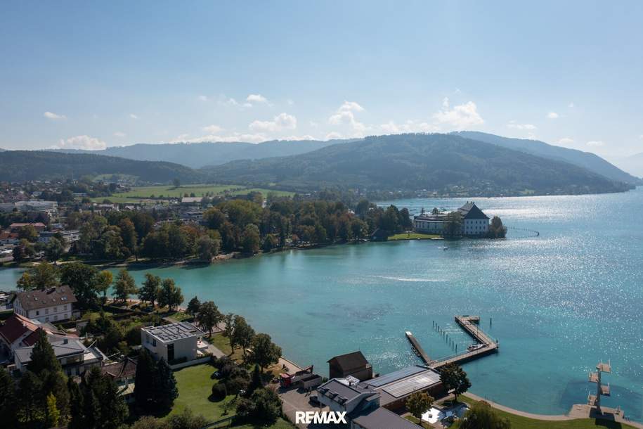 Wenn ich den See seh, brauch ich kein Meer mehr! Panoramatischer Seeblick auf den Attersee., Haus-miete, 2.920,00,€, 4863 Vöcklabruck