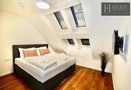 Exklusive Dachgeschoss-Maisonette auf zwei Ebenen | ca. 87 m² Wohnfläche und großzügiger Terrasse | voll möbliert | Eigennutzung oder Kurzzeitvermietung | ca. 6 % Bruttoumsatzrendite 2025