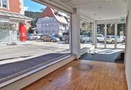 Freundliche, helle und zentral gelegene Verkaufsfläche. Miete mitten in Spittal.