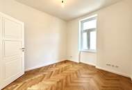 SANIERTE ALTBAUPERLE MIT BALKON I Belvedere &amp; Schweizergarten Nähe I Barrierefreier Zugang mit Lift I Fischgrätparkett &amp; Fußbodenheizung I perfekte öffentliche Anbindung