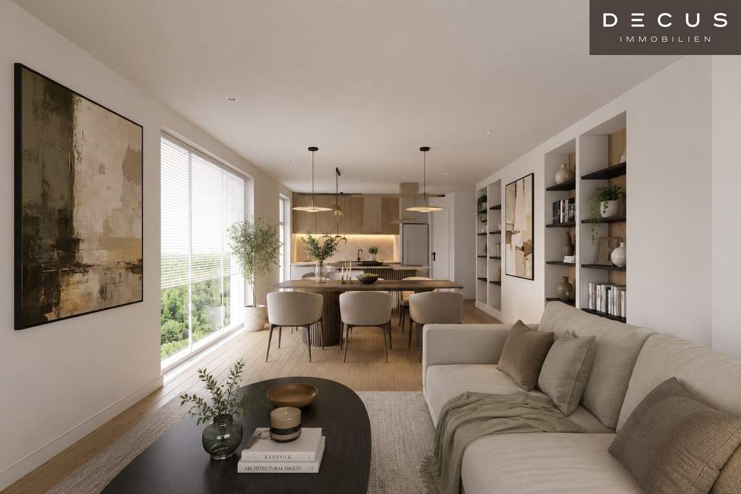 | 2 ZIMMER WOHNUNG | HOCHWERTIGER ERSTBEZUG MIT EIGENGARTEN & LOGGIA | EBENERDIGES WOHNEN |