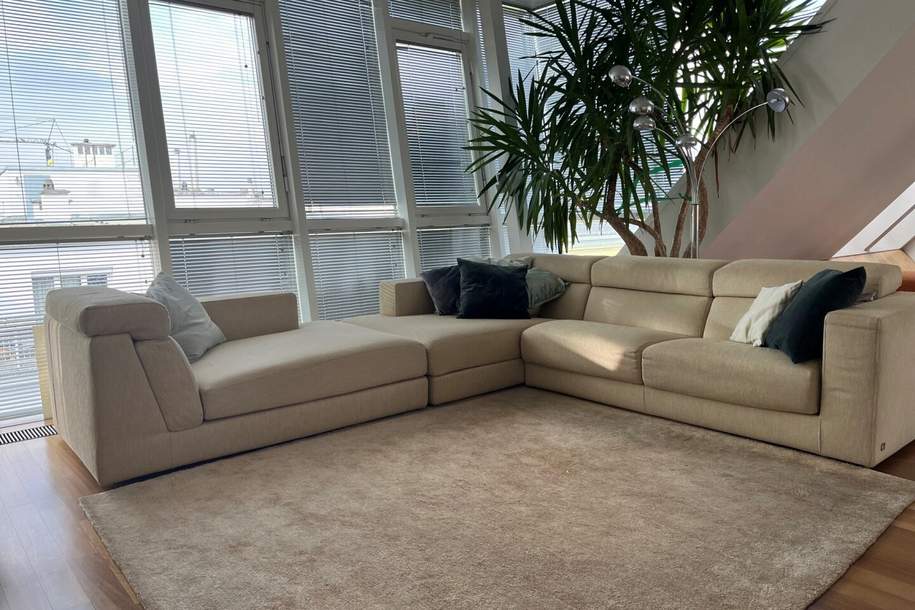 Dachgeschoßwohnung, Wohnung-kauf, 1.390.000,€, 1040 Wien 4., Wieden