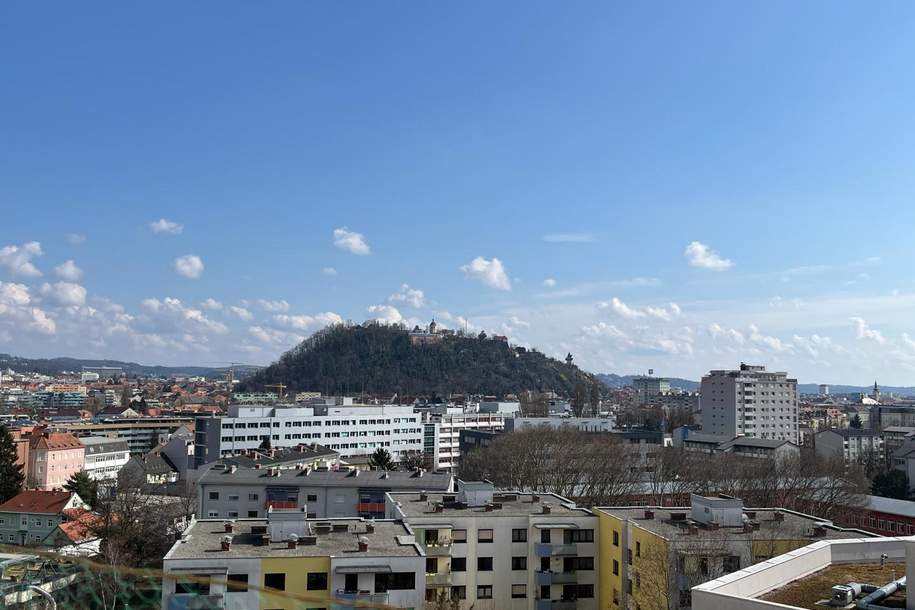 Neu sanierte, helle Wohnung mit toller Aussicht!, Wohnung-miete, 985,00,€, 8020 Graz(Stadt)