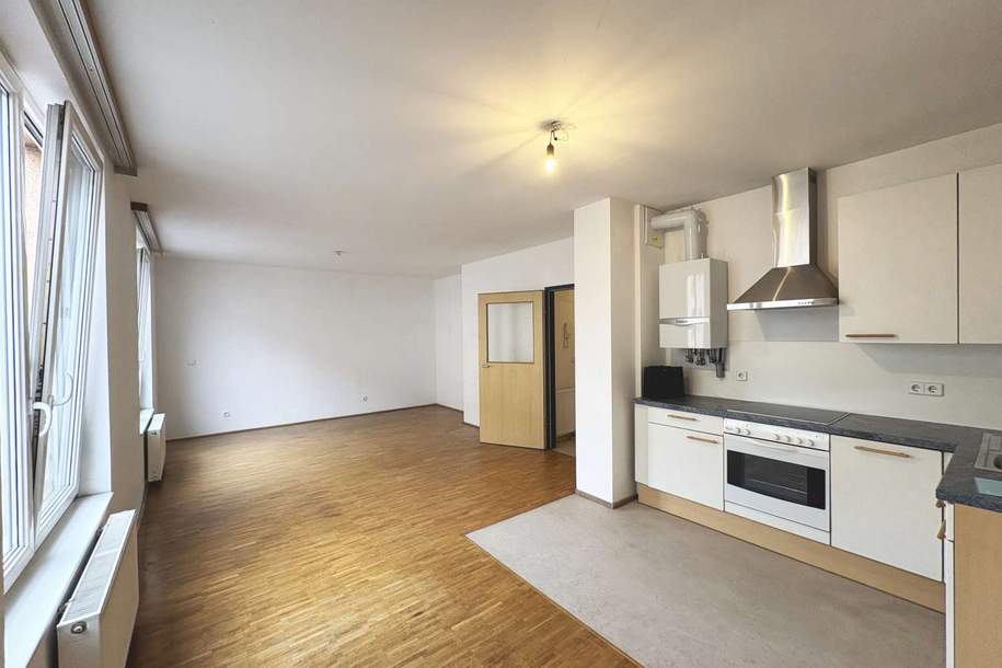 Tolle Einraumwohnung - nächst S-Bahn Nußdorf und Donaukanal!, Wohnung-miete, 741,21,€, 1190 Wien 19., Döbling