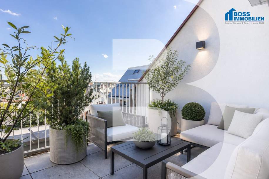 Casa Roja | teilmöbliert mit Terrasse, Wohnung-miete, 1.600,00,€, 4020 Linz(Stadt)