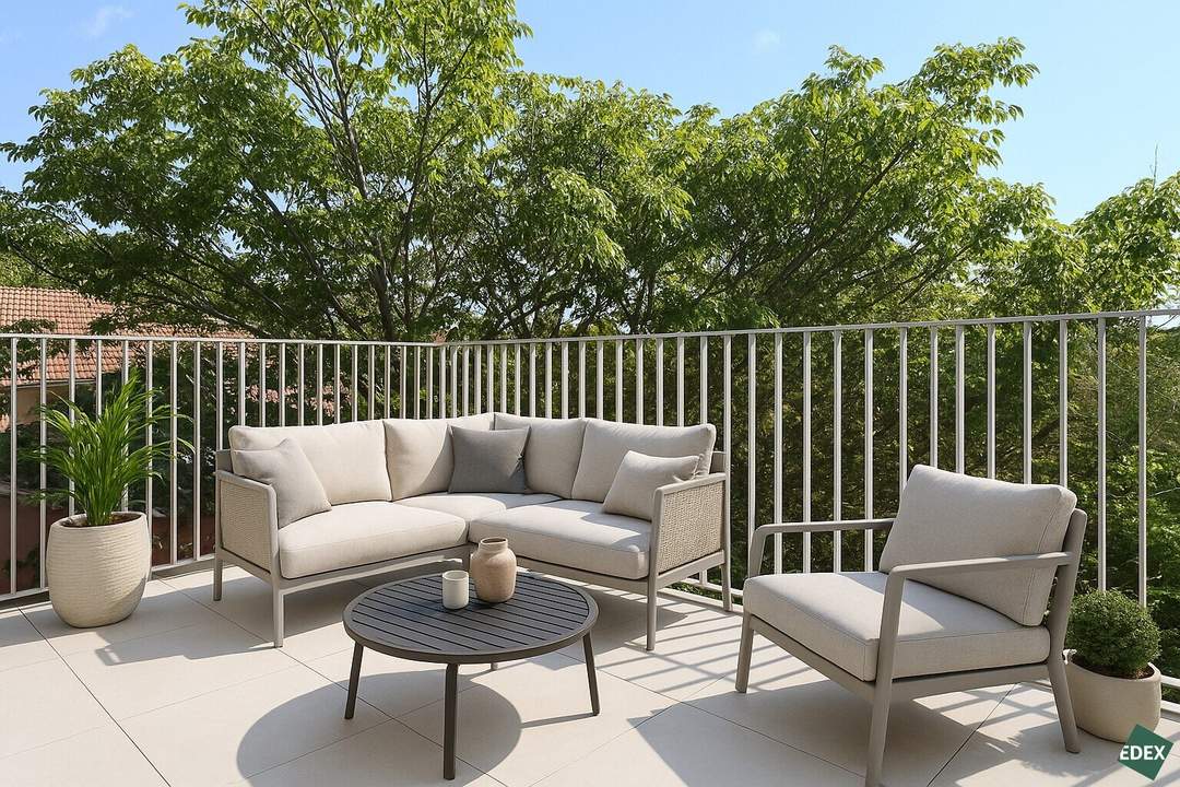 ERSTBEZUG | Traumhafte 2-Zimmer DG-Wohnung mit Loggia & Terrasse in den ruhigen Innenhof