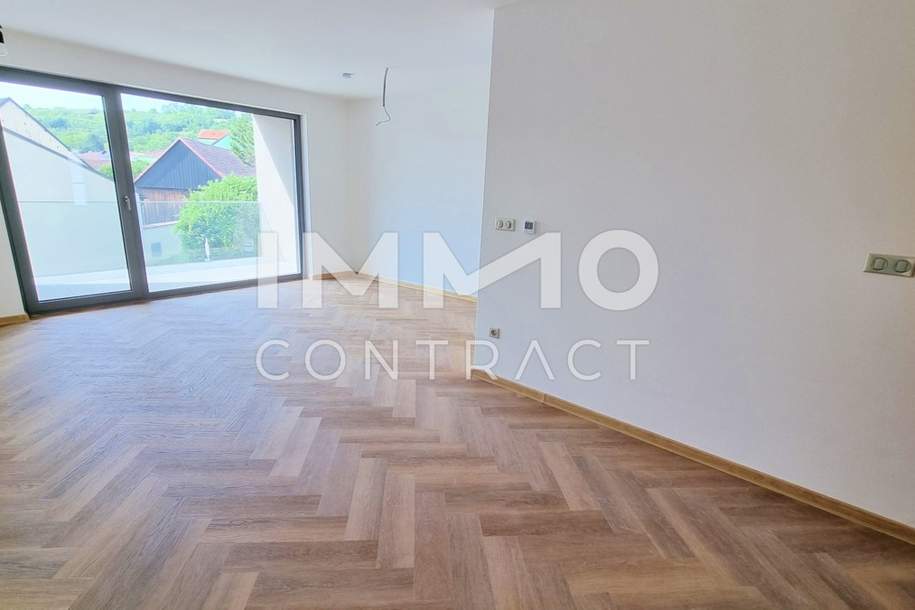 Erstbezug: Helle 2-Zimmer-Wohnung mit gemütlicher Loggia in Münichsthal, Wohnung-kauf, 285.000,€, 2120 Mistelbach