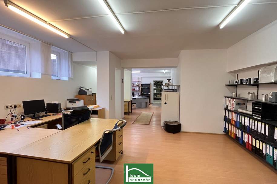 188m² Fläche (74m² Büro & 114m² Lager) mit eigener Einfahrt im Hinterhof. In bester Lage zwischen Wien & Bruck/Leitha! - JETZT ZUSCHLAGEN, Gewerbeobjekt-kauf, 169.000,€, 2454 Bruck an der Leitha