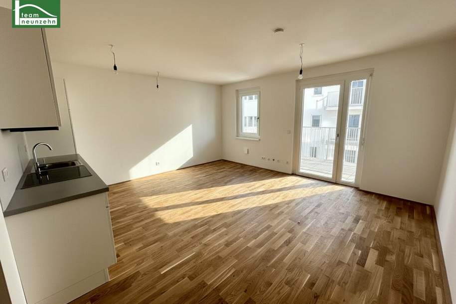 Wohnen im Neubau nahe U3 Kendlerstraße - Hochwertige Ausstattung, Abstellraum und Hofruhelage! 2024 erbaut!, Wohnung-miete, 979,00,€, 1160 Wien 16., Ottakring