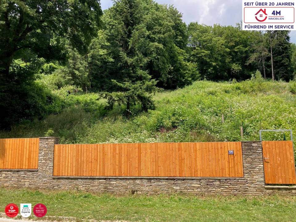 *Wohnen am Stadtrand – inmitten der Natur* Grundstück in 3400 Klosterneuburg, Weidlingbach - Bauklasse I und II, ist bereits aufgeschlossen!