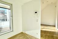 Charmante 2-Zimmer-Dachgeschosswohnung mit Süd-Terrasse und Kühlung nähe Arenbergpark