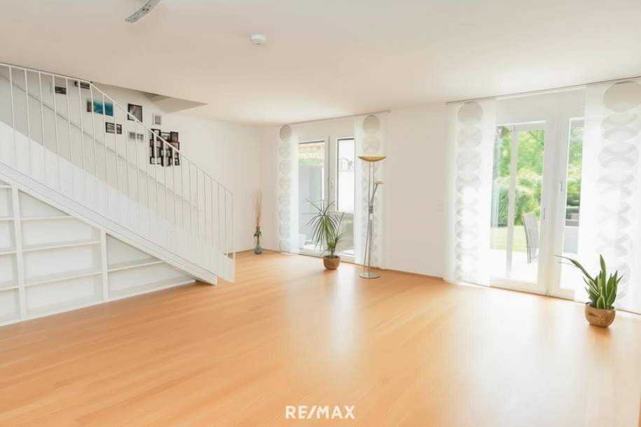 Komplett hof- und südseitige Maisonette mit 115m² Eigengarten, Wohnung-kauf, 598.000,€, 1140 Wien 14., Penzing