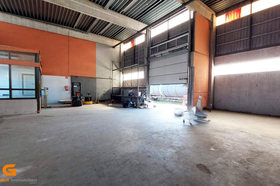 Gewerbeimmobilie mit Halle und Büro mieten - ideale Logistiklage, Gewerbeobjekt-miete, 2.418,19,€, 5020 Salzburg(Stadt)