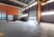Nähe Bahnhof: Logistikhalle mit Büro und Bahnanschluss mieten