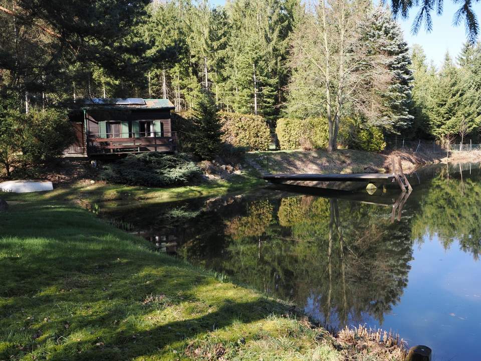 "Retreat im Waldviertel – Romantischer Fischteich im idyllischem Tann"