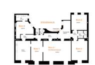 Repräsentative Bürofläche mit Blick ins Grüne