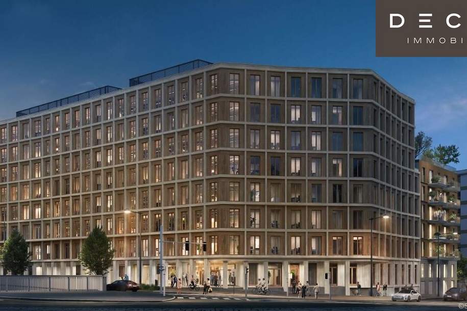 | Bürogebäude ANCHOR | Village im Dritten, Gewerbeobjekt-miete, 8.565,15,€, 1030 Wien 3., Landstraße