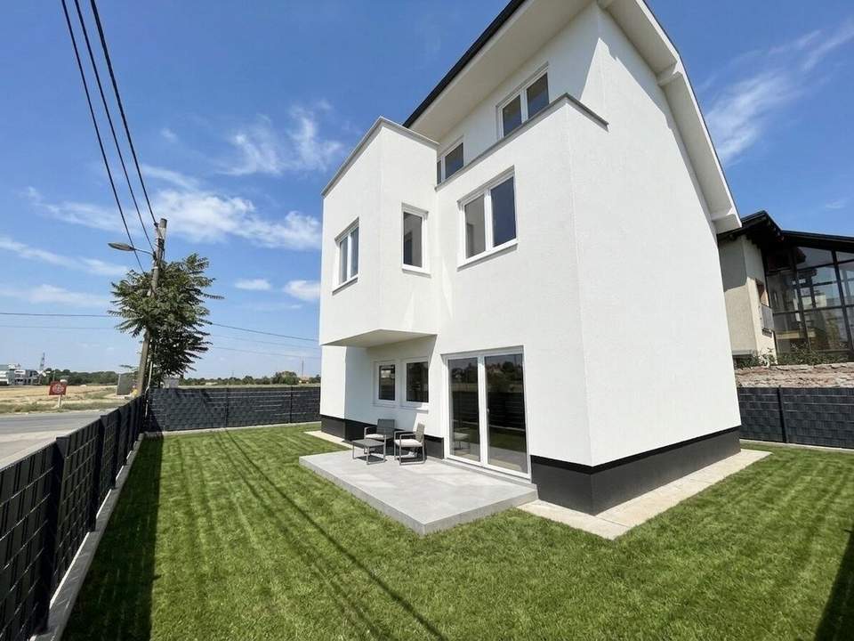 Ihr baugenehmigtes EINFAMILIENHAUS in 1220 Wien mit Keller, Garten &amp; Dachterrasse sofort realisierbar