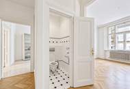 Repräsentative 5-Zimmer-Altbauwohnung mit 2 Balkonen & Garage