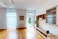 Maisonette mit Garten in renoviertem Backsteinbau – hell, modern, zentral