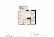 Florea: 2-Zimmer DG-Wohnung mit Terrasse – perfekte Starterwohnung