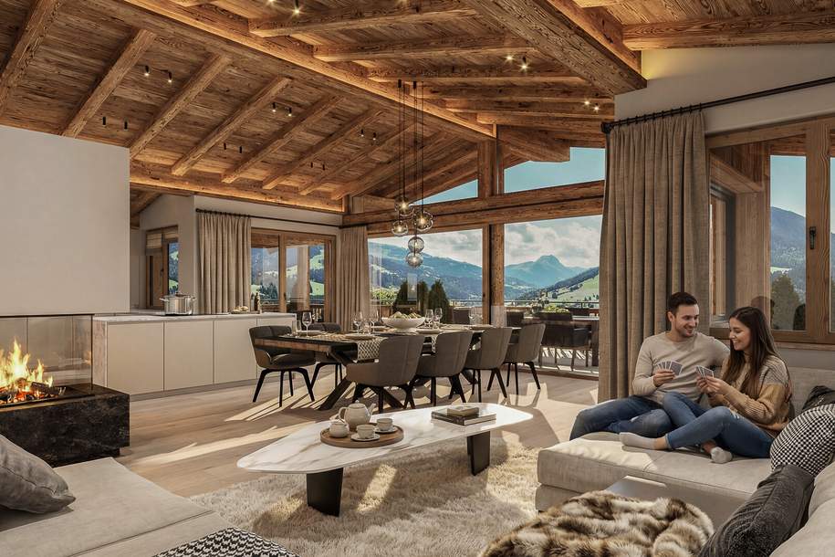 Weinberg Residenz - Top 5 Penthouse (Baustart 2026 KW 15), Wohnung-kauf, 3.150.000,€, 6365 Kitzbühel