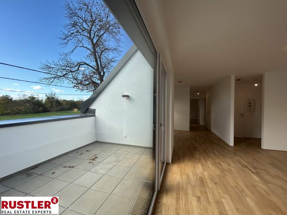 Südseitige 3-Zimmerwohnung mit Terrasse und Grünblick - € 5.000,- Küchengutschein!