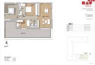 Dachterrassenwohnung mit witterungsgeschütztem Bereich + Gebirgsblick + Panoramafenster von 2 Seiten = Wohntraum auf höchstem (DG-)Niveau!