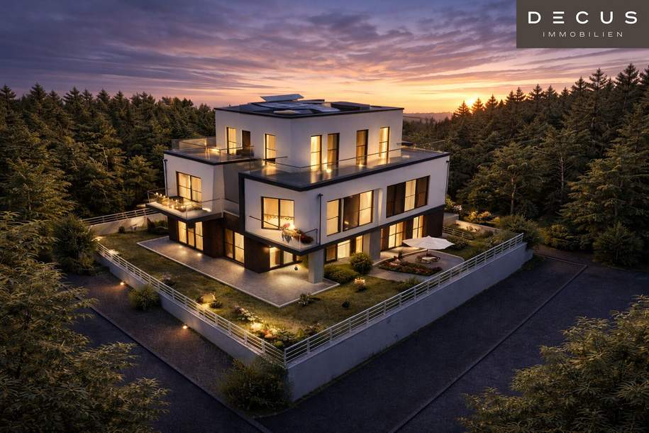 Exklusive Villa am Bartberg in Pressbaum | Panoramablick auf den Wienerwaldsee &amp; direkte Waldrandlage | Schlüsselfertig, Haus-kauf, 1.160.000,€, 3021 Sankt Pölten(Land)