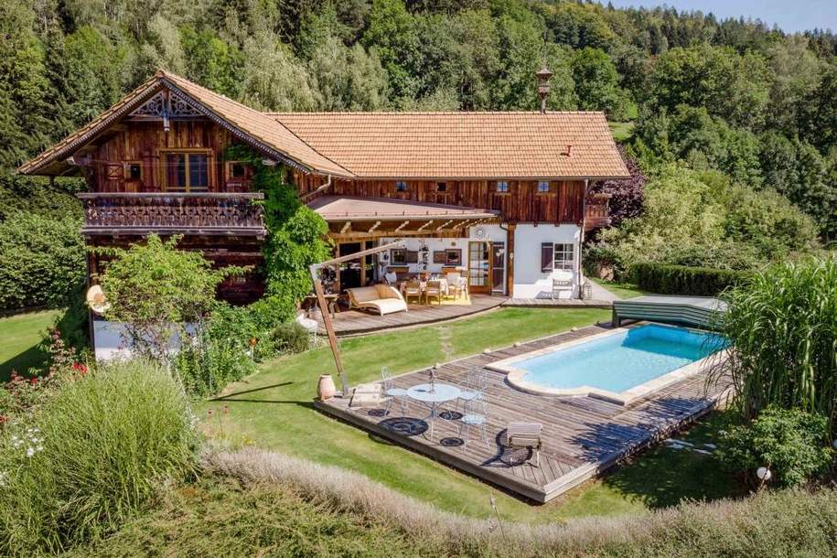Bezauberndes "Landhaus der Extraklasse" mit XXL-Grundstück in Wörthersee-Nähe, Haus-kauf, 1.950.000,€, 9241 Villach Land