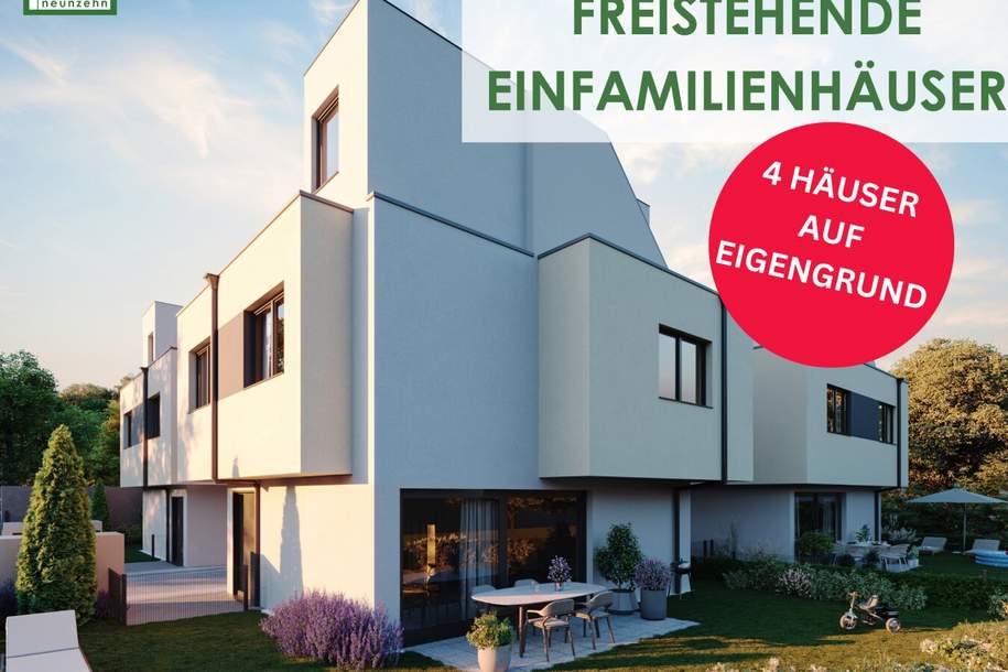 Familienfreundliche Einfamilienhäuser in ruhiger Wohngegend des 21. Bezirks. - WOHNTRAUM, Haus-kauf, 739.001,€, 1210 Wien 21., Floridsdorf