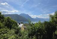 Gmunden: Absolute Rarität im Villenviertel! Unbebautes Grundstück mit etwas Seeblick in Bestlage!