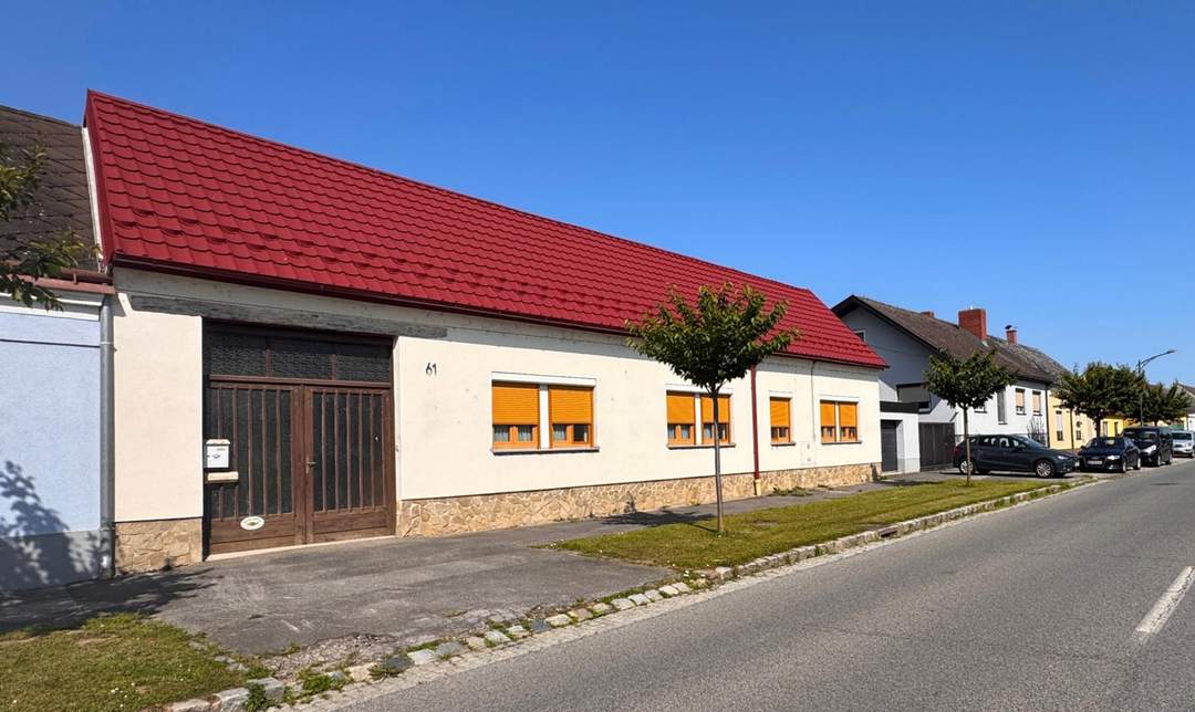 Charmantes Landhaus mit großem Garten in Hohenau