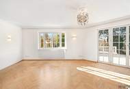 Private Estate Villa mit Fernblick | Privatwald | Virtual Tour | 4.200m2 Garten | 25 min. in den 1. Bezirk | Pool & Sauna