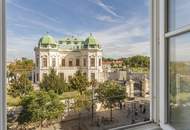 Hochwertig-sanierte Altbauwohnung mit direktem Blick aufs BELVEDERE!